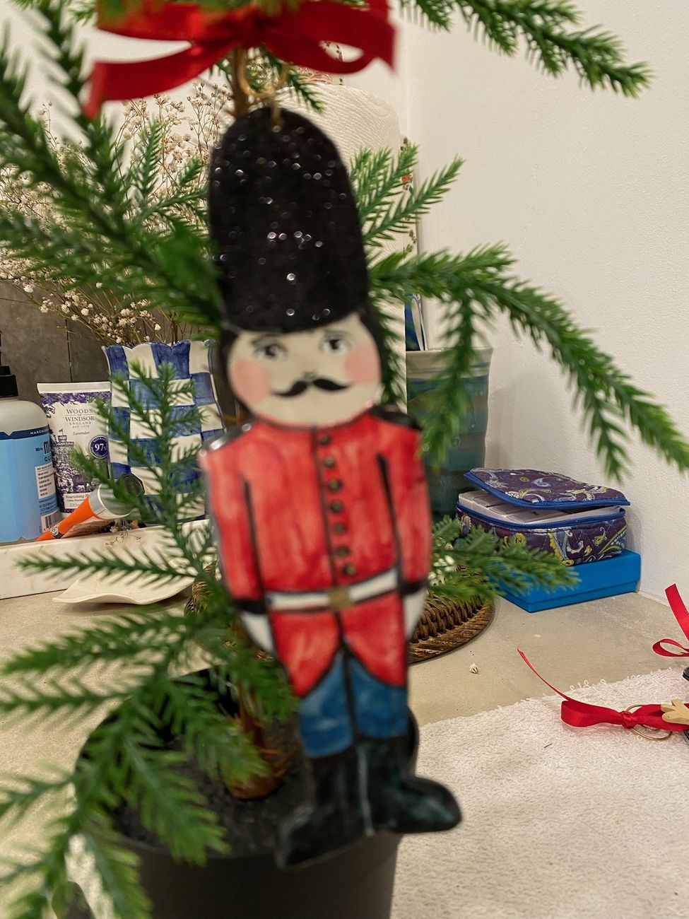 Toy soldier ornament
