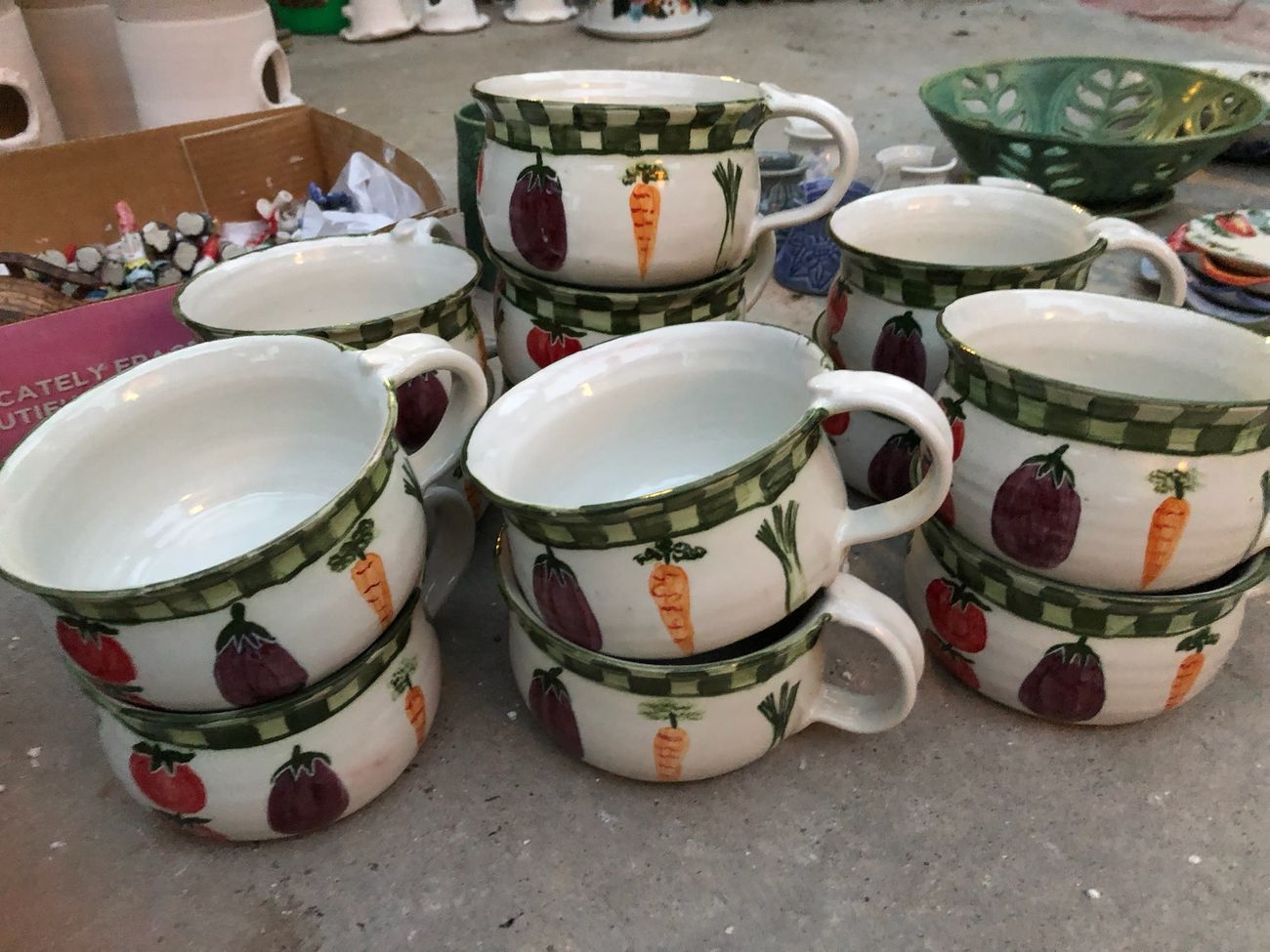 Veggie mugs